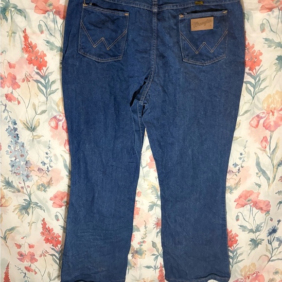 Vintage Wrangler Classic Blue Denim Jeans - Picture 4 of 8